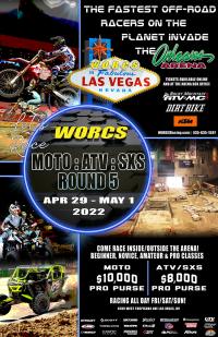 WORCS – Motorcycle, ATV, SXS Off-Road Racing – Orleans Arena