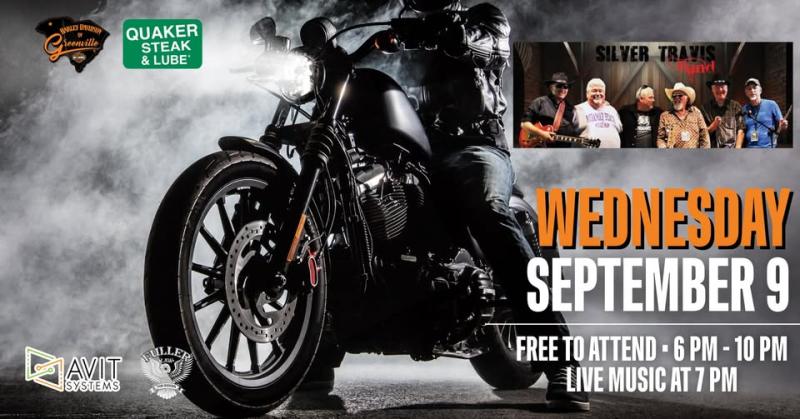 Bike Night W/ Silver Travis Band