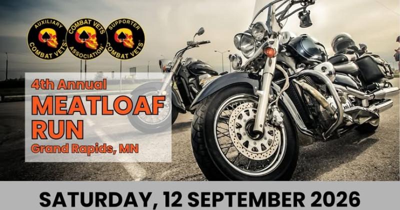 CVMA&reg; 48-8 Meatloaf Run Motorcycle Ride