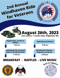 2nd Annual Windhaven Ride for Veterans