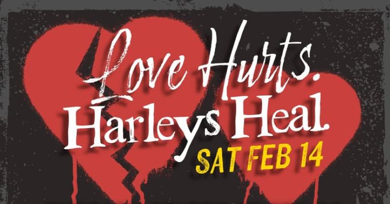 Love Hurts. Harleys Heal