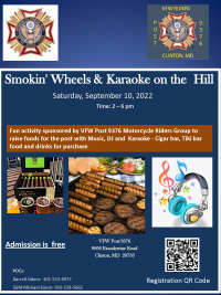 Smokin' Wheels & Karaoke on the  Hill