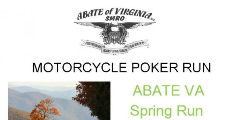 ABATE VA Spring Poker Run