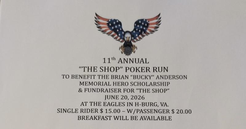 11th Annual "The Shop" Poker Run