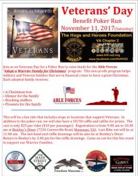 Veterans Day Poker Run