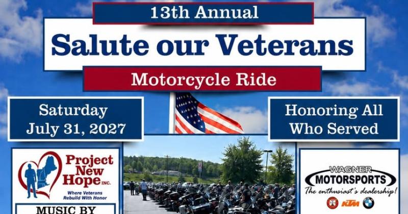 13th Annual Salute our Veterans Motorcycle Ride