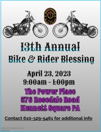 13th Annual Bike & Rider Blessing