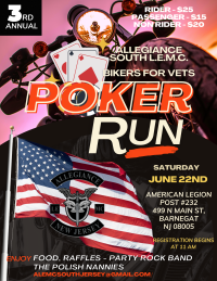 Biker for Vets Poker Run