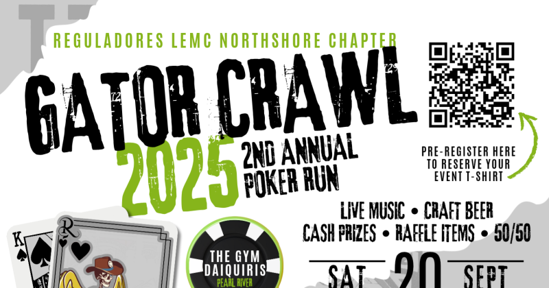 Gator Crawl 2025 - Reguladores Northshore 