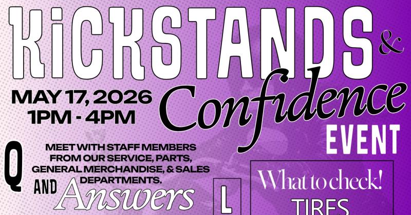 Kickstands & Confidence - Women's Day Workshop