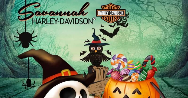 8th Annual Trick or Treat Event at Savannah Harley - CycleFish
