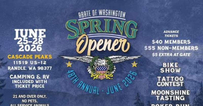 ABATE of Washington 2026 Spring Opener