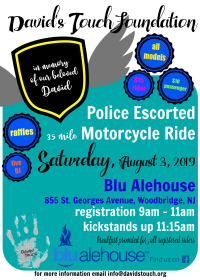 David's Touch Foundation Charity Motorcycle Ride