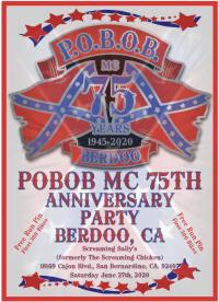 POBOB MC 75th Anniversary Party
