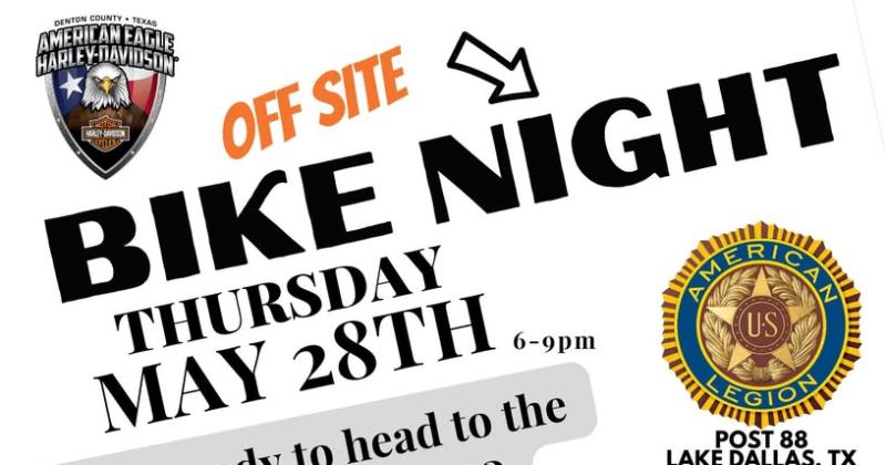American Eagle Bike Night @ American Legion Post 88