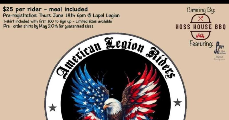 Lapel American Legion Post 212 Veteran's Ride