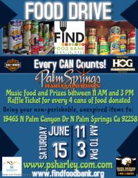 Palm Springs Harley-Davidson Food Drive