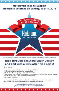 4th Annual Holman's Ride For The Troops