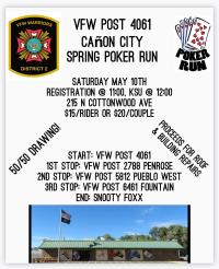 VFW Post 4061 Poker Run