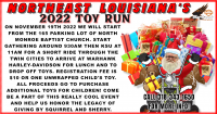 2022 Northeast Louisiana Toy Run to honor Squirrel and Sherry Langston