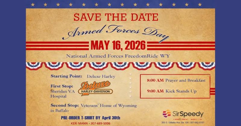 Armed Forces Freedom Ride WY