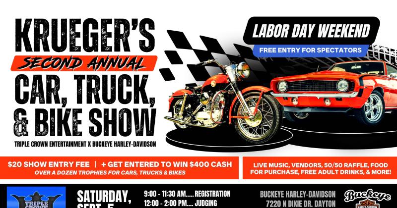 Krueger's Second Annual Car, Truck, & Bike Show