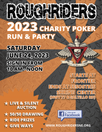 Rough Riders 2023 Charity Poker Run & Party