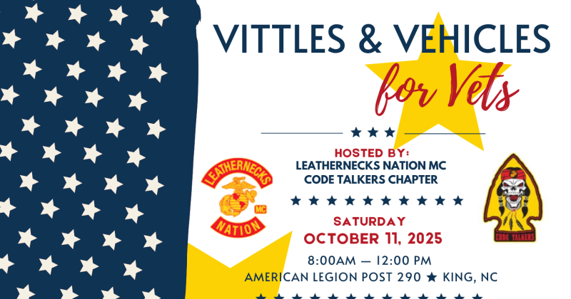 Vittles and Vehicles for Vets