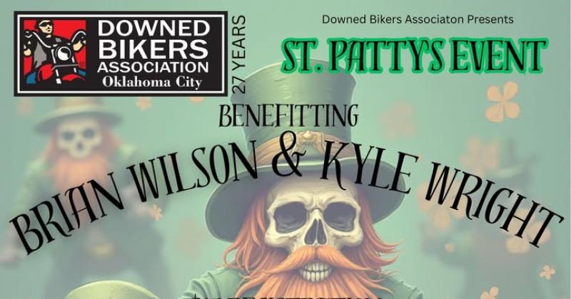 Downed Bikers St Patty's Day Nenefit
