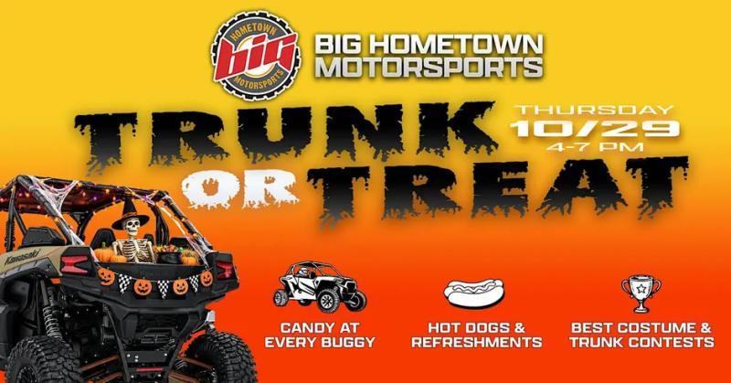 Trunk or Treat at Big Hometown Motorsports