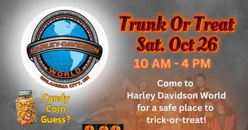 Harley Trunk Or Treat - CycleFish