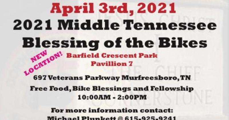 11th Middle Tennessee Blessing Of The Bikes