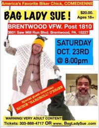 Bag Lady Sue Comedy 4 Vets