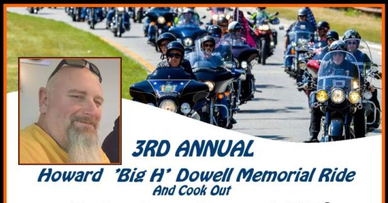 3rd Annual Howard 'Big H' Dowell Memorial Ride & Cook Out