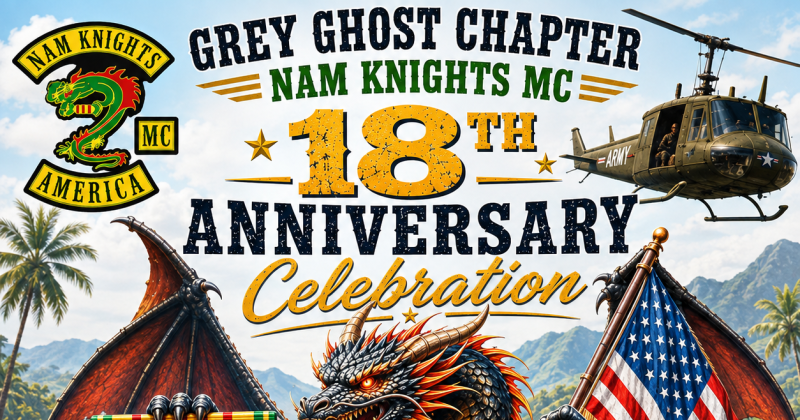 Grey Ghost Chapter, Nam Knights MC