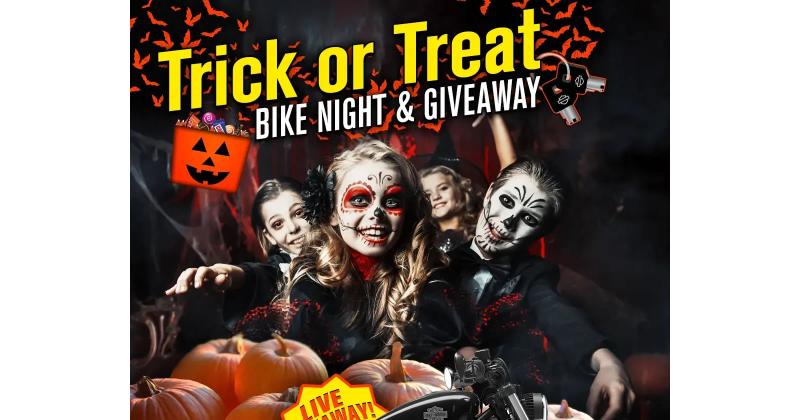 Trick or Treat Bike Night + Bike Giveaway