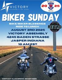 Biker Sunday-Blessings, Service, Lunch Run