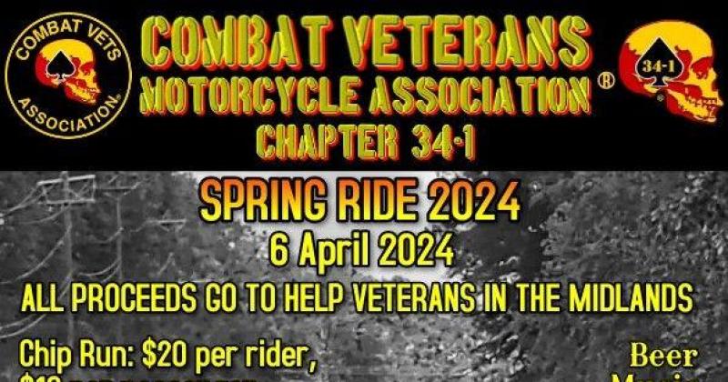 CVMA, Chapter 34-1, Spring Ride 2024 - CycleFish