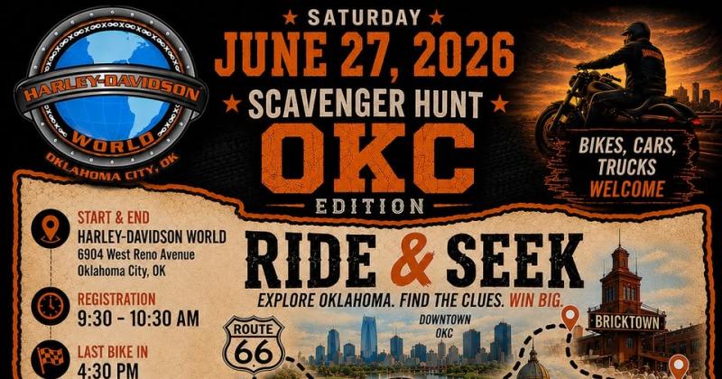 Motorcycle Scavenger Hunt - OKC Edition