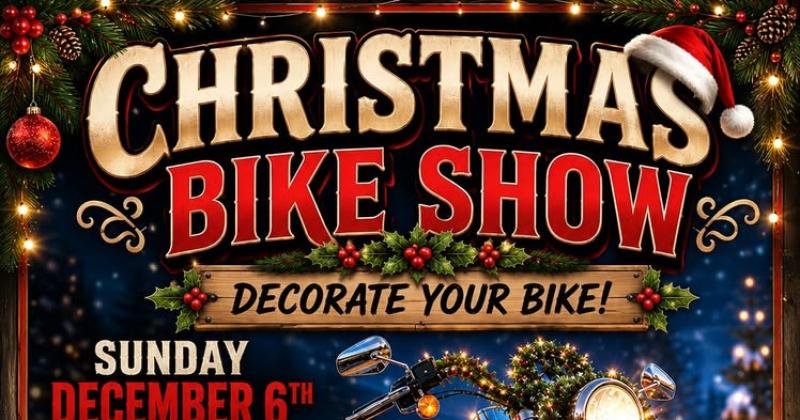 Christmas Bike Show + Music with Cold Shot Live