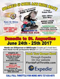 Full Throttle Magazine 20th Annual Soaked and Sore ASS run