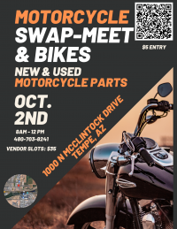 Motorcycle Parts Swap Meet and Bike Auction 