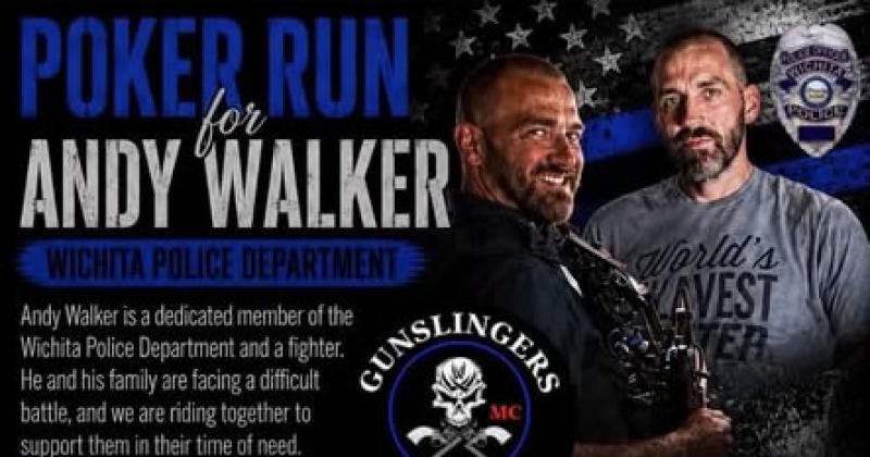 Poker Run for Wichita Police Officer Andy Walker 