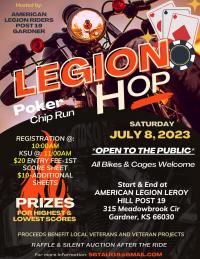 American Legion Riders Post 19 Legion Hop