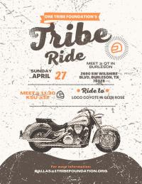 One Tribe Foundation April Tribe Ride