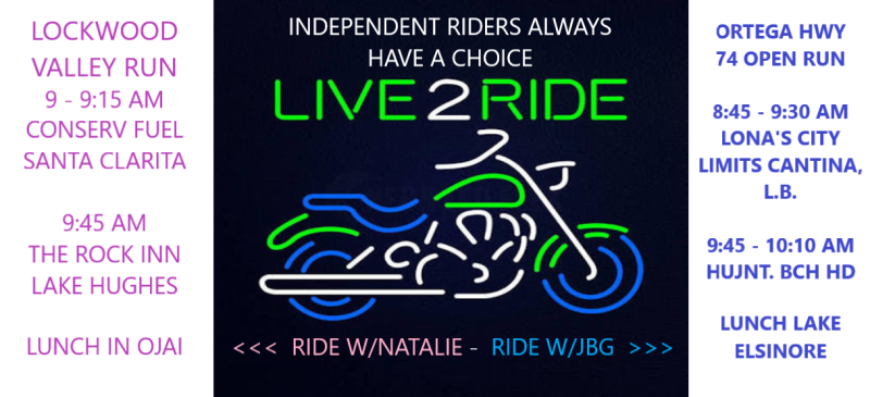 2 Separate Rides Offered