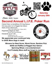 LIFE Dog Rescue Annual Poker Run 
