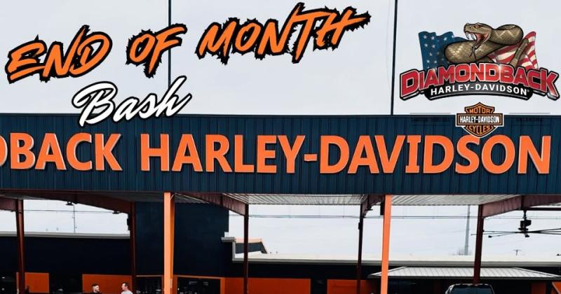 End of Month Bash at Diamondback Harley-Davidson