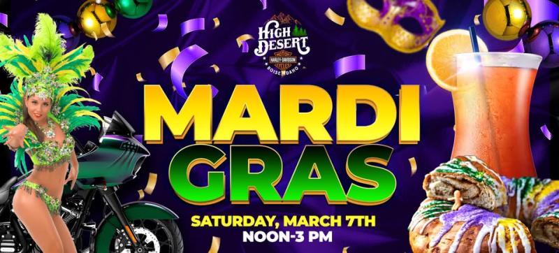 High Desert Harley-Davidson Mardi Gras Party