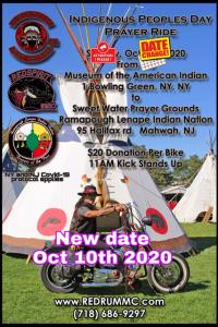 Indigenous Peoples Day Prayer Ride